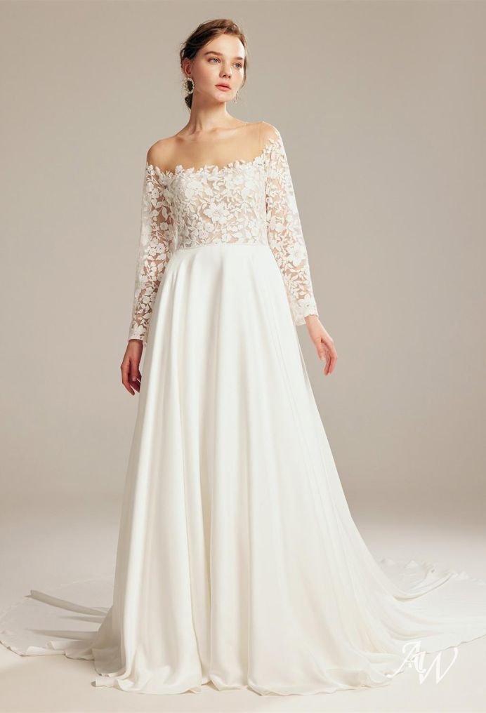 Vestido para Novias en Miami: Vestido de novia AW Blythe